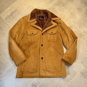 Vintage Men’s California Imperial Faux Fur Lined Coat – Size Large (Measured)